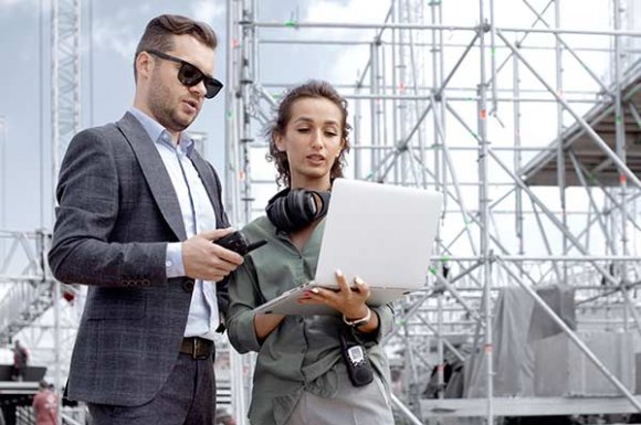 Encadrement technique de festival musical par un régisseur événementiel à Lyon - AFOPROD